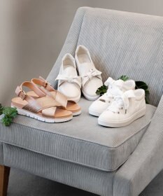 TOCCA 【WEB＆一部店舗限定】BIG RIBBON CANVAS SNEAKERS スニーカー