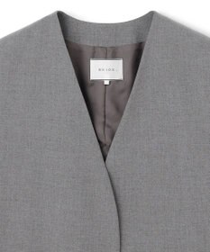 BEIGE， 【セットアップ対応・VERY 11月号掲載】ZEPHYR / ウールライクノーカラージレ