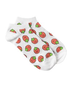 WEGO フルーツ総柄ショートソックス
