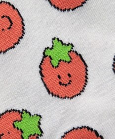 WEGO フルーツ総柄ショートソックス