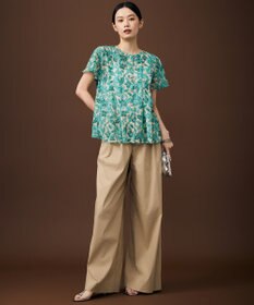 自由区 ファンクショナル2タックワイド パンツ