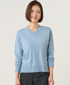 J.PRESS LADIES SOFT TOUCH WOOL Vネック ニット