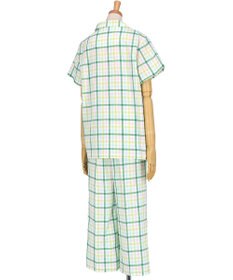 tsumori chisato SLEEP ツモリチサト パジャマ 4分袖 9分丈 綿混(本体) ローン素材 レディース UDT155 /ワコール