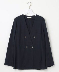 ANY SIS 【洗える】ノーカラーライト ジャケット