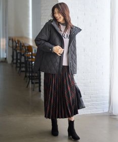 ANY 【洗濯機可/撥水】ダイヤキルトブルゾン