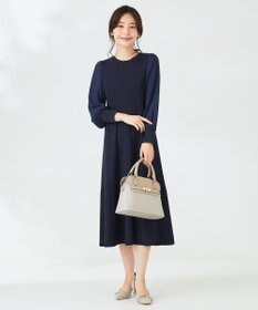 前後着用可能】袖コンビニット ワンピース / any SiS L | ファッション