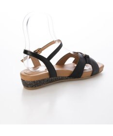 ing <ing>ローヒールウエッジサンダル