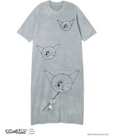 une nana cool トムとジェリー × une nana cool なめらかふわふわワンピース