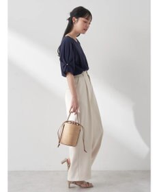 earth music&ecology タックスリーブプルオーバー