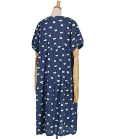 tsumori chisato SLEEP ツモリチサト ワンピース 綿100%(本体) 楊柳素材 5分袖 半袖 ロング丈 レディース UNT121 /ワコール