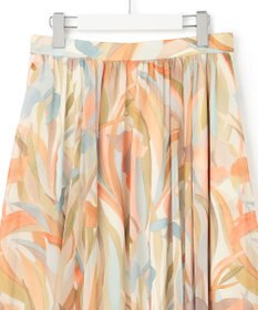 23区 S 【洗える】Ratti ペインティングプリント スカート