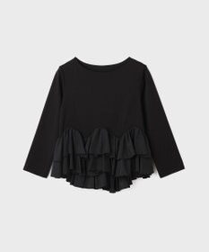 GRACE CONTINENTAL タフタフリルカットトップ