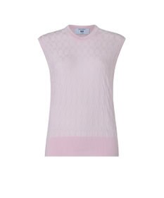 DAKS John Smedley for DAKS ハウスチェックノースリーブトップ