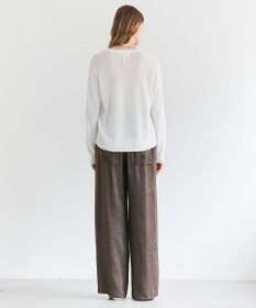 BEIGE， ARSENOPY / コットンドライタッチ Vネックニット