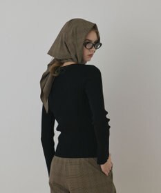 GRACE CONTINENTAL ハイゲージリブニットトップ