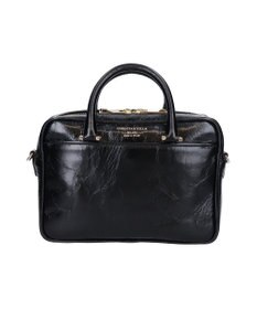 INTER-CHAUSSURES 【CHRISTIAN VILLA】スクエアレザーハンドバッグ