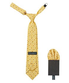 MIKI HOUSE HOT BISCUITS 【ミキハウス】 ドット柄ネクタイ(ポケットチーフ付)