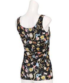 tsumori chisato SLEEP ツモリチサト インナー 綿混ベア天竺素材(身生地) パッド付き ノースリーブ タンクトップ レディース UCX565/ワコール