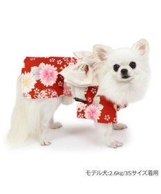 PET PARADISE ペットパラダイス 手毬菊 着物 小型犬