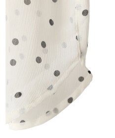 Green Parks AnriettMusee シアーボウタイブラウス