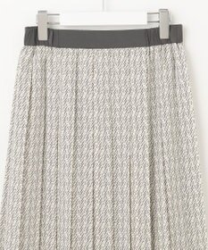 自由区 【セットアップ対応・洗える】モノグラムプリント スカート