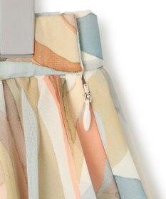 23区 S 【洗える】Ratti ペインティングプリント スカート