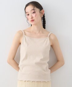 earth music&ecology パールストラップキャミソール