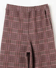 ANY KIDS レースアップ 裏シャギーワイドパンツ