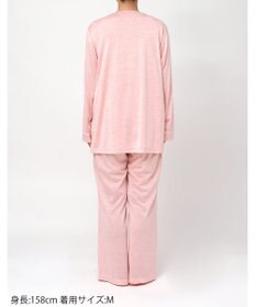 ワコール／睡眠科学 パジャマ シルク100%(本体) 天竺素材 長袖 長ズボン レディース YDX547 睡眠科学／ワコール