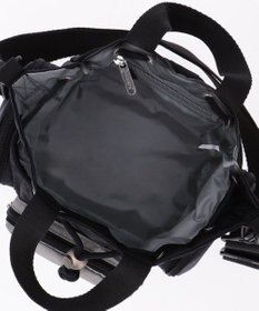 LeSportsac CONV DRAWSTRING CROSSBODY/ブラック/ドーブ/ディープシーブルー CB