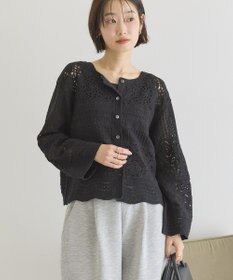 AMERICAN HOLIC クロシェニットカーディガン