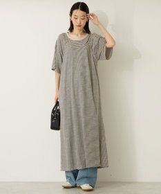 AMERICAN HOLIC 【2点セット】レイヤードボーダーＴワンピース