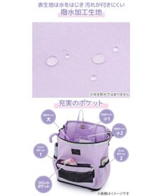 Mother garden マザーガーデン スクエアリュック 【Lサイズ】  《ブラック》