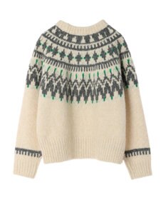 AMERICAN HOLIC フェアアイル柄ニットプルオーバー