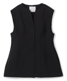 UNFILO L 【VERY×UNFILOコラボ】BEAUTY FORM JERSEY+ ペプラムジレ