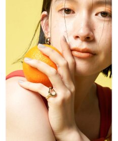 AMERICAN HOLIC イニシャルリングＧＬＤ