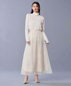 uncrave アルビニスタシフォン ハイネック カットソー（uncrave STANDARD）