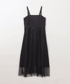 GRACE CONTINENTAL メッシュコンビキャミワンピース