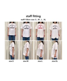 WEGO 【ANGIE VINTAGE】カレッジロゴプリントTee