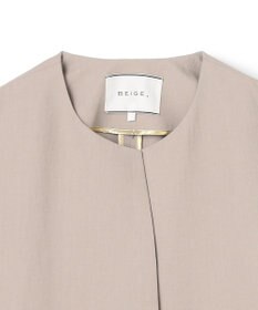 BEIGE， 【洗える】PORDIC / ノーカラードルマンロングコート