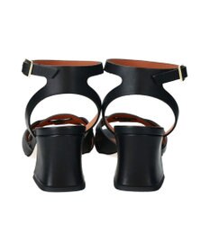INTER-CHAUSSURES 【DUCCIO DEL DUCA】ラウンドトウアンクルストラップサンダル