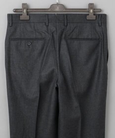 GOTAIRIKU 【保温性/ストレッチ/シワになりにくい】サキソニーストレッチパンツ（ノータック）