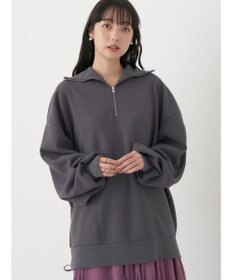 earth music&ecology スタンドｚｉｐダンボールチュニック