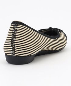 steppi ラウンド バイカラー バレエ パンプス