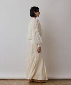 GRACE CONTINENTAL シアーニットバルーンジャケット