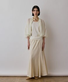 GRACE CONTINENTAL シアーニットバルーンジャケット