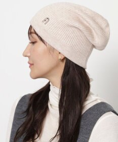 MOONBAT 【WEB限定】FURLA(フルラ)アーチロゴ付き ニット帽 帽子 UVカット 手洗いOK