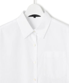 23区 【洗える/一部店舗限定】クロップド シャツ