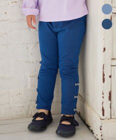 ANY KIDS カットデニム ガーリーパンツ