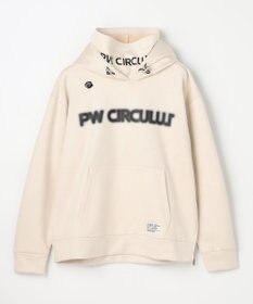 PW CIRCULUS 2025 NEW！【手洗い洗濯可】【WOMEN】キャットグラフィック スエードライク デタッチャブルフーディ ゴルフウェア レディース